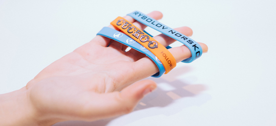 Braccialetti in silicone personalizzati